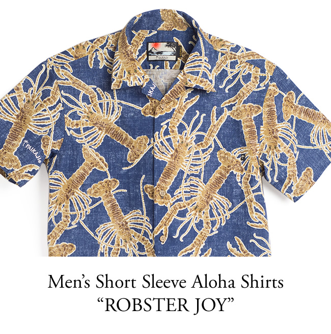 メンズアロハシャツ半袖（レギュラー）/ROBSTER JOY