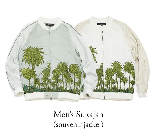 PAIKAJI】メンズ スカジャン/Men's Sukajan (souvenir jacket)