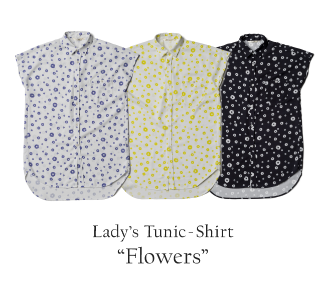 レディースチュニックシャツ Flowers Paikaji アロハシャツ通販