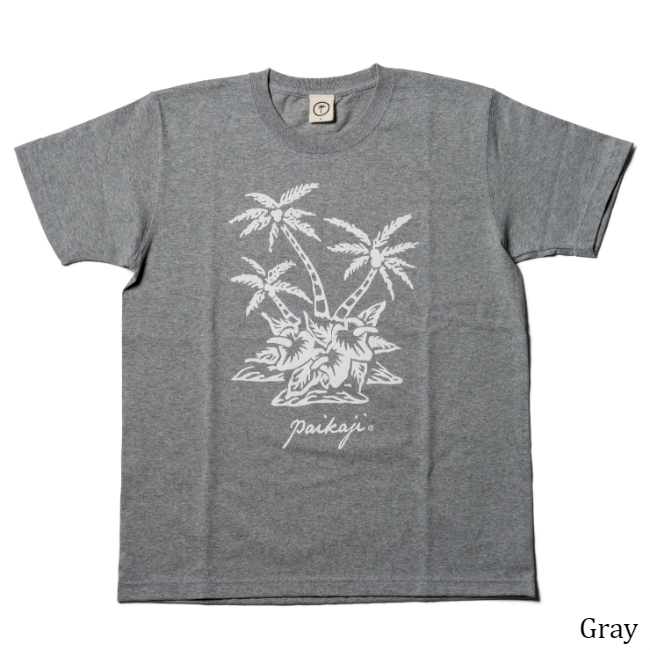 PAIKAJIアロハシャツ メンズTシャツ/Palm&Hibiscus