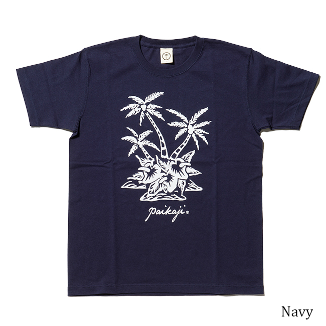 PAIKAJIアロハシャツ メンズTシャツ/Palm&Hibiscus