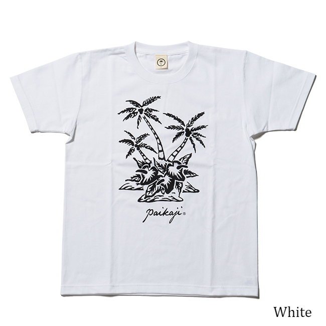 PAIKAJIアロハシャツ メンズTシャツ/Palm&Hibiscus
