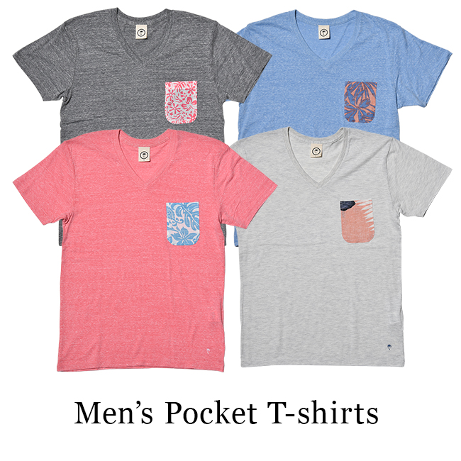 メンズポケットtシャツ Mens Pocket T Shirts
